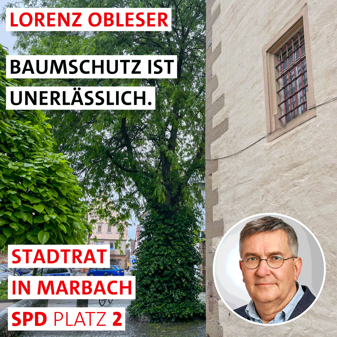 Loren Obleser · Baumschutz · Marbach am Neckar