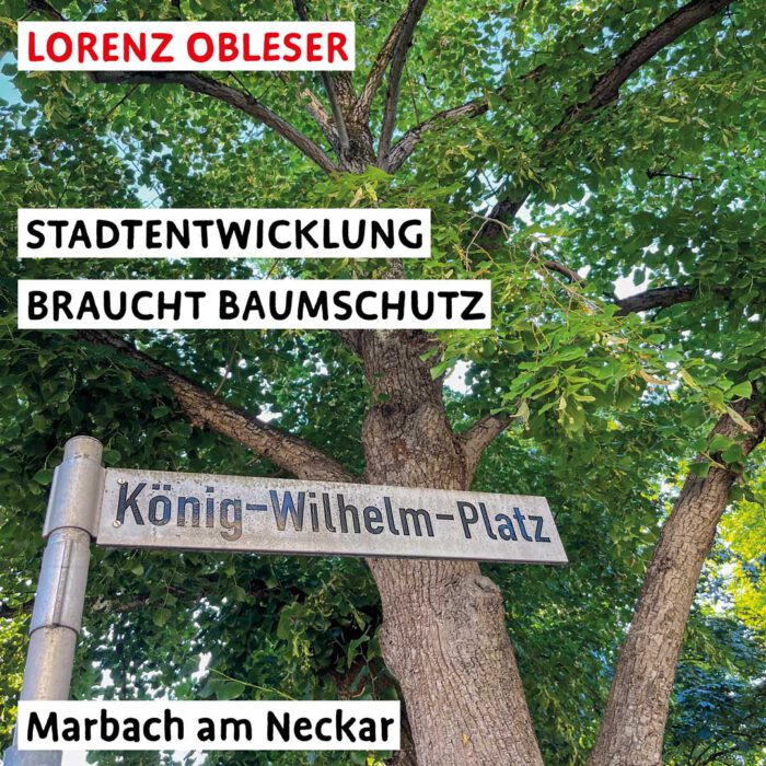 Baumschutz und Stadtentwicklung in Marbach am Neckar · 2024